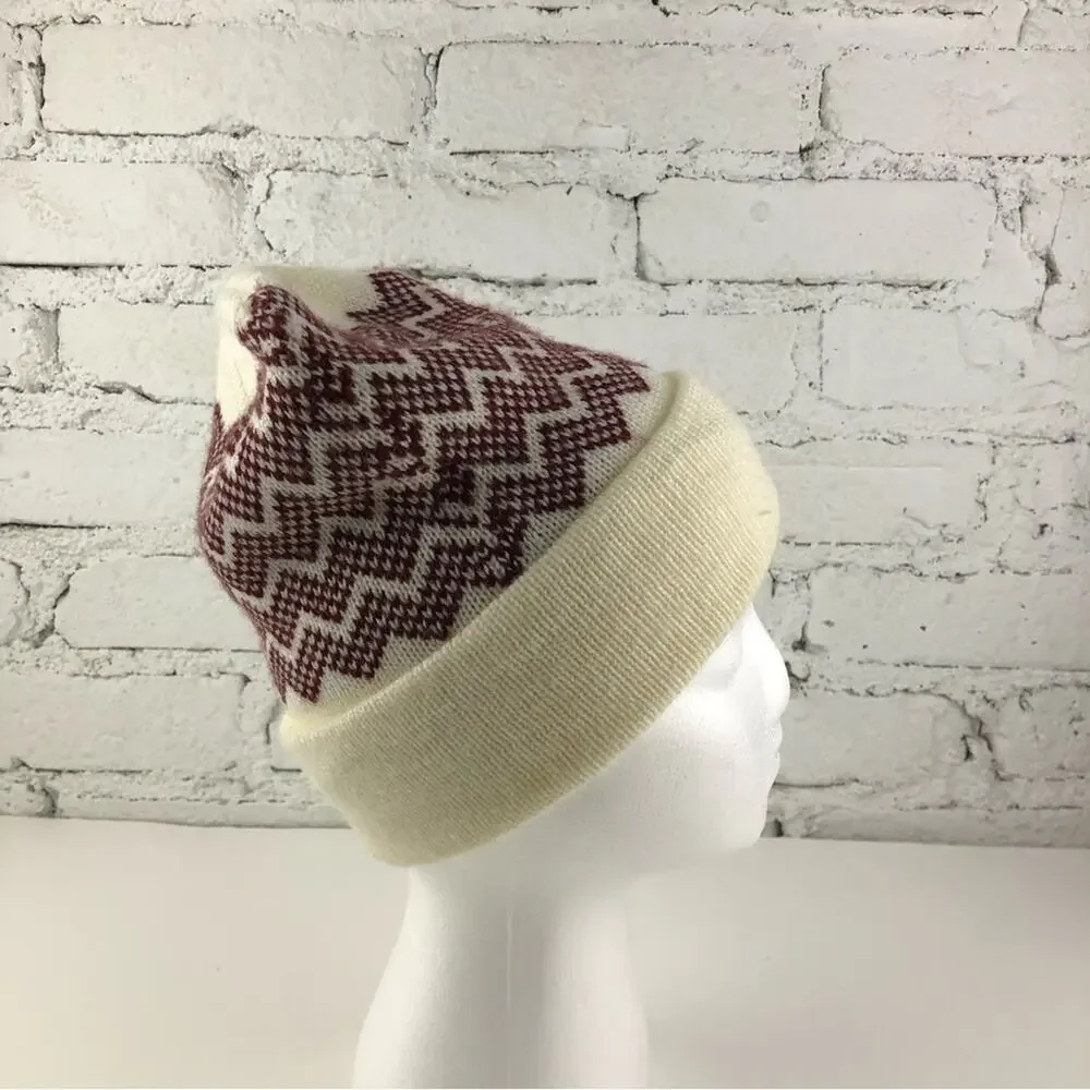 Vintage English Village Scarf & Hat Set